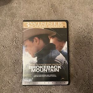 Brokeback Mountain DVD - Black Case with Movie Cover Art